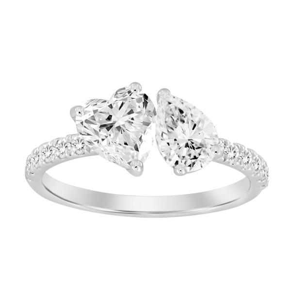 LADIES RING 1 3/4CT ROUND/HEART/PRINCESS DIAMOND 1...